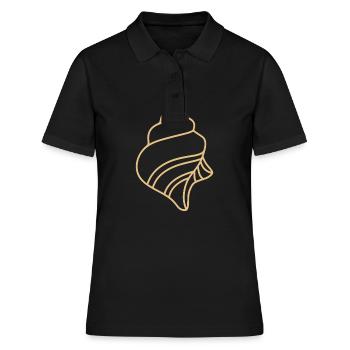 shell - Women's Polo Shirt - black - Front - Ailine (174cm)