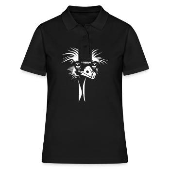 emu - Women's Polo Shirt - black - Front - Ailine (174cm)