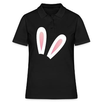 Oreilles de lapin - Polo Femme - noir - Devant - Ailine (174cm)