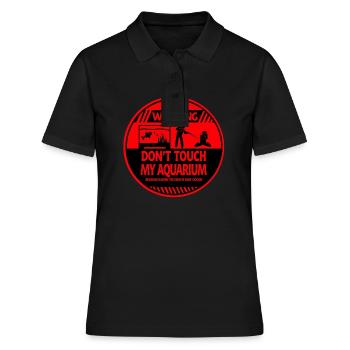 Aquarium - Frauen Polo Shirt - Schwarz - Vorne - Ailine (174cm)