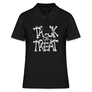 Trick or treat - Polo Femme - noir - Devant - Ailine (174cm)