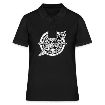 Le tatouage tribal - Polo Femme - noir - Devant - Ailine (174cm)