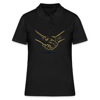 solidarité - Polo Femme - noir - Devant - Ailine (174cm)