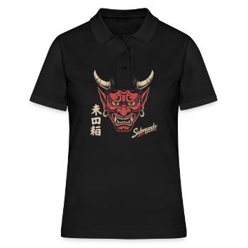 Masque japonais - Polo Femme - noir - Devant - Ailine (174cm)