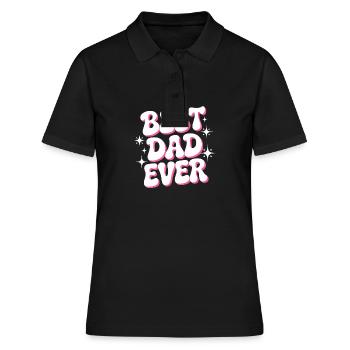 Bester Vater aller Zeiten - Frauen Polo Shirt - Schwarz - Vorne - Ailine (174cm)