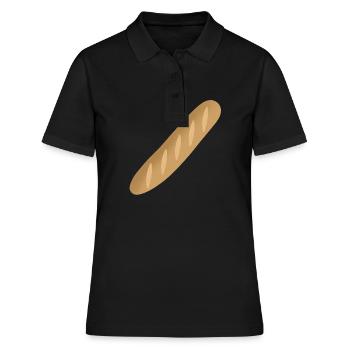 Baguette - Polo Femme - noir - Devant - Ailine (174cm)