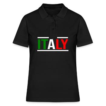 Italie Italien Italien Italie - Polo Femme - noir - Devant - Ailine (174cm)