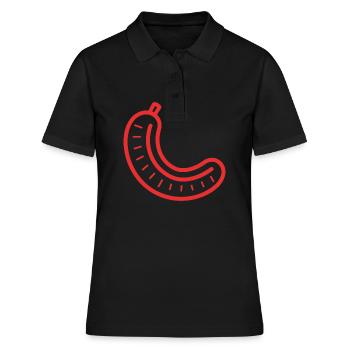 Merguez - Polo Femme - noir - Devant - Ailine (174cm)