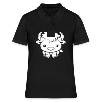 Buffalo - Women's Polo Shirt - black - Front - Ailine (174cm)