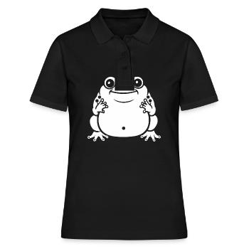 crapaud - Polo Femme - noir - Devant - Ailine (174cm)