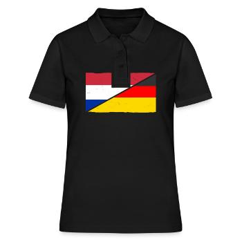 Pays-Bas Pays-Bas Allemagne Pays-Bas - Polo Femme - noir - Devant - Ailine (174cm)