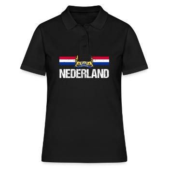 Pays-Bas Pays-Bas - Polo Femme - noir - Devant - Ailine (174cm)