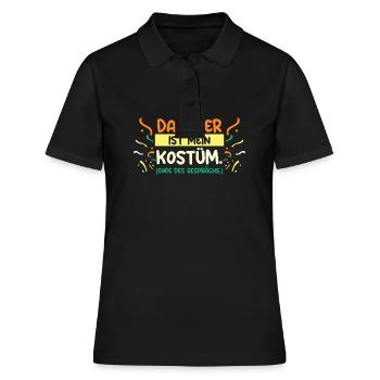 Carnaval de Jecken Carnaval - Polo Femme - noir - Devant - Ailine (174cm)