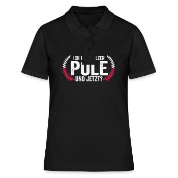 Pole Polnisch Polen - Frauen Polo Shirt - Schwarz - Vorne - Ailine (174cm)