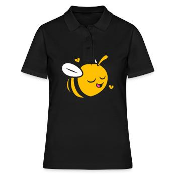 Abeille - Polo Femme - noir - Devant - Ailine (174cm)