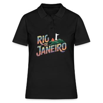 Rio de Janeiro - Polo Femme - noir - Devant - Ailine (174cm)