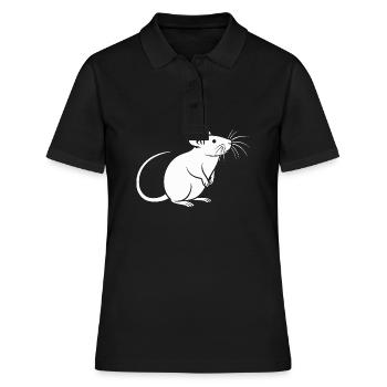 Rat - Polo Femme - noir - Devant - Ailine (174cm)