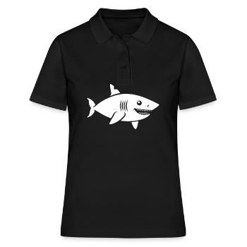 Requin - Polo Femme - noir - Devant - Ailine (174cm)