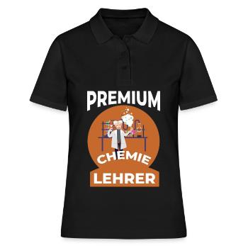 Chemistry - Women's Polo Shirt - black - Front - Ailine (174cm)