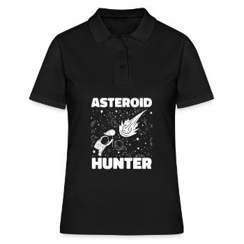 Space Space Hunter Astroid Diversion - Polo Femme - noir - Devant - Ailine (174cm)