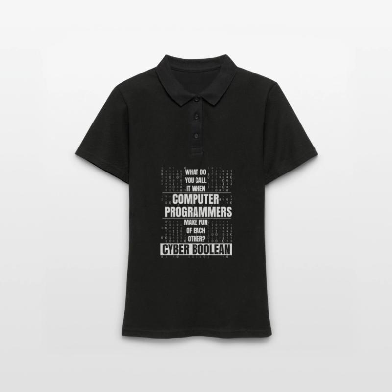Developer Coder Programmer Funny Women's Polo Shirt