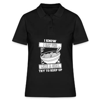 Pho Bowl Filles - Polo Femme - noir - Devant - Ailine (174cm)