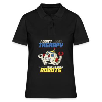 Robotique Ai robot - Polo Femme - noir - Devant - Ailine (174cm)