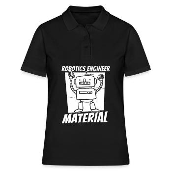 Robotique Ai Robot - Polo Femme - noir - Devant - Ailine (174cm)