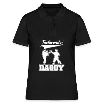 Taekwondo Père Taekwondo - Polo Femme - noir - Devant - Ailine (174cm)