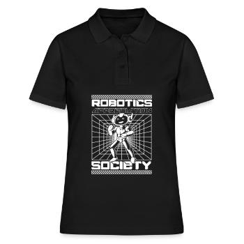 Robotique Ai Robot - Polo Femme - noir - Devant - Ailine (174cm)