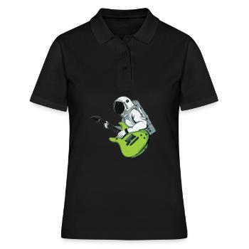 E Guitare Guitare Electrique - Polo Femme - noir - Devant - Ailine (174cm)