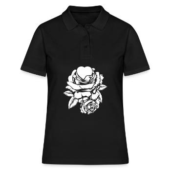 Cœur de Rose - Polo Femme - noir - Devant - Ailine (174cm)