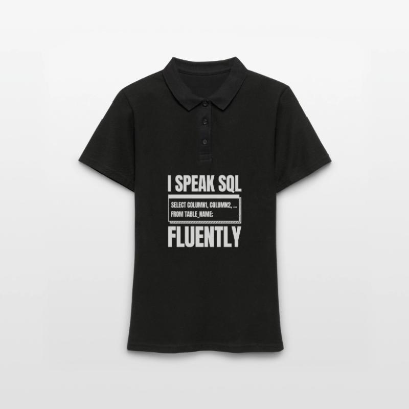 Développeur Codeur Programmeur SQL Polo Femme