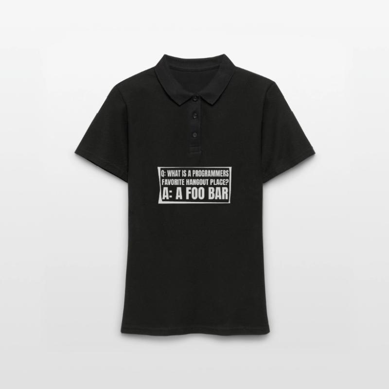 Developer Coder Programmer Funny Women's Polo Shirt