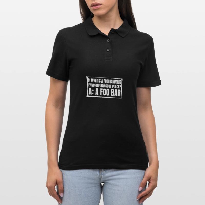 Developer Coder Programmer Funny Women's Polo Shirt