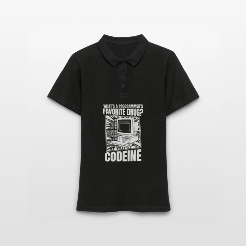 Developer Coder Programmer Computer Polo Femme