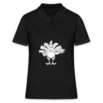 Action de grâce - Polo Femme - noir - Devant - Ailine (174cm)