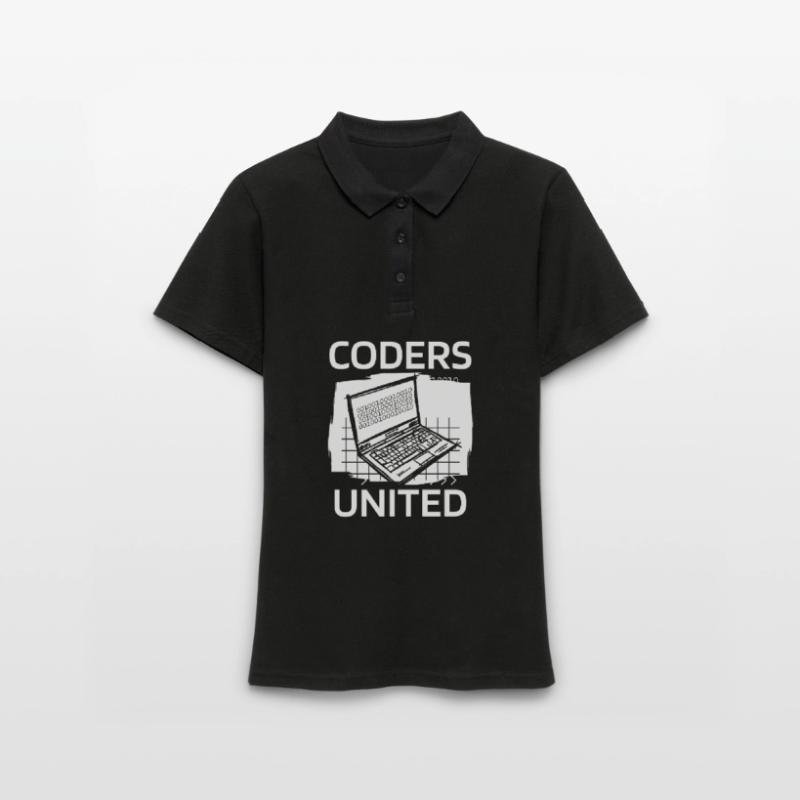 Entwickler Coder Programmierer Frauen Polo Shirt
