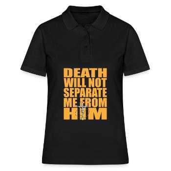 Christ Christentum - Frauen Polo Shirt - Schwarz - Vorne - Ailine (174cm)