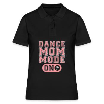 Maman Maman Mode Maman pour danser Maman Maman - Polo Femme - noir - Devant - Ailine (174cm)
