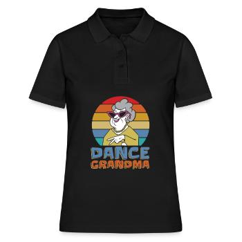 Maman Maman Maman Maman Danse Maman Maman - Polo Femme - noir - Devant - Ailine (174cm)