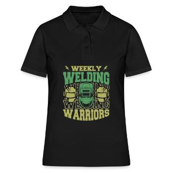Welder Locksmith Witty - Women's Polo Shirt - black - Front - Ailine (174cm)