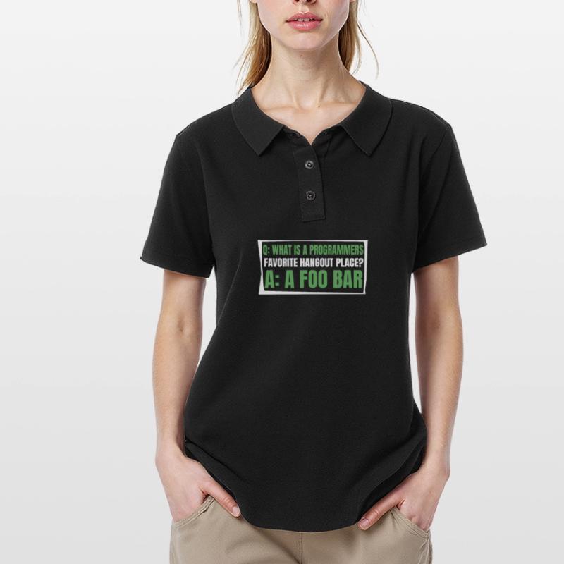 Développeur Coder Programmeur Drôle Polo Femme