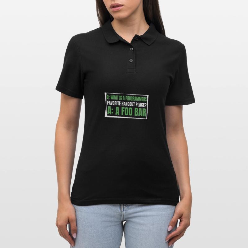 Entwickler Coder Programmierer Lustig Frauen Polo Shirt
