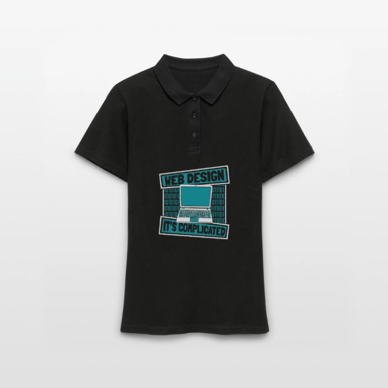 Web Developer Web Developer Funny Women's Polo Shirt