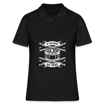 Spielmannszug Drums Drum - Women's Polo Shirt - black - Front - Ailine (174cm)