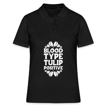 Tulipes Tulipes - Polo Femme - noir - Devant - Ailine (174cm)