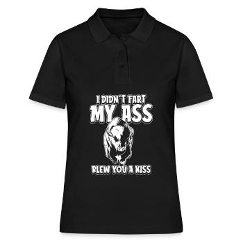 Bison Buffle - Polo Femme - noir - Devant - Ailine (174cm)