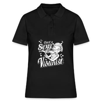 Violon Violon - Polo Femme - noir - Devant - Ailine (174cm)