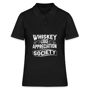Whisky Whiskey - Polo Femme - noir - Devant - Ailine (174cm)